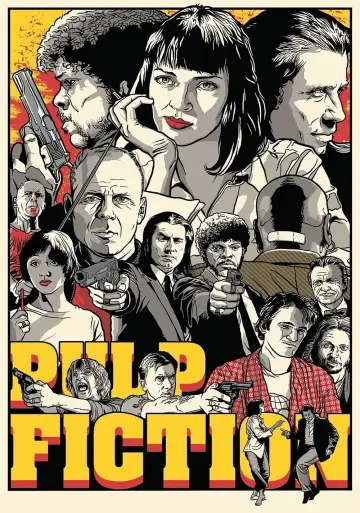 Plakat do filmu "Pulp Fiction" #20518