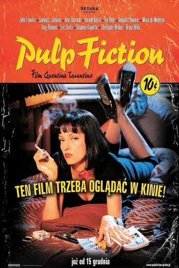Plakat do filmu "Pulp Fiction" #748921