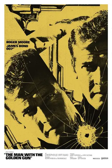 Plakat do filmu "Człowiek ze złotym pistoletem" #283774