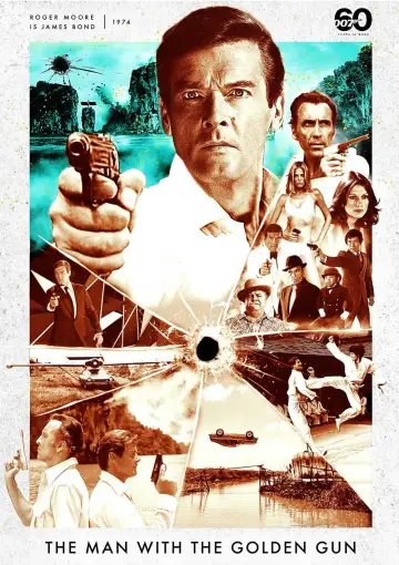 Plakat do filmu "Człowiek ze złotym pistoletem" #283777
