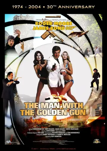 Plakat do filmu "Człowiek ze złotym pistoletem" #646078