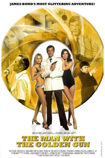 Plakat do filmu "Człowiek ze złotym pistoletem" #646080
