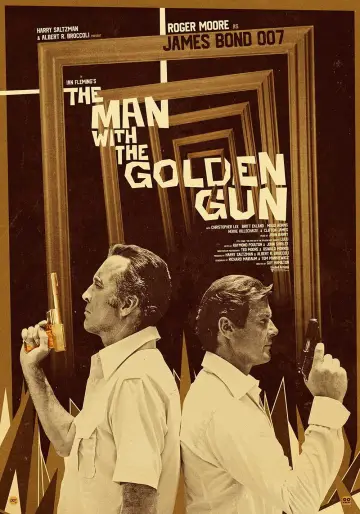 Plakat do filmu "Człowiek ze złotym pistoletem" #646082
