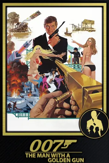 Plakat do filmu "Człowiek ze złotym pistoletem" #646086