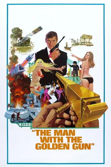 Plakat do filmu "Człowiek ze złotym pistoletem" #646095