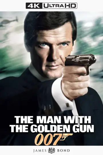 Plakat do filmu "Człowiek ze złotym pistoletem" #807600