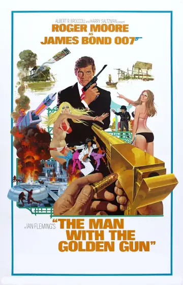 Plakat do filmu "Człowiek ze złotym pistoletem" #81292