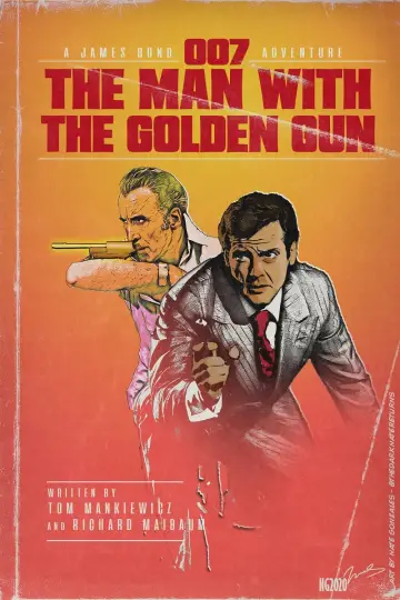 Plakat do filmu "Człowiek ze złotym pistoletem" #81335