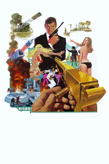 Plakat do filmu "Człowiek ze złotym pistoletem" #855092