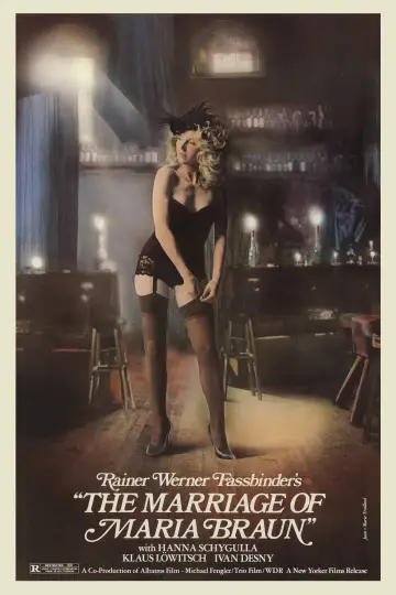 Plakat do filmu "Małżeństwo Marii Braun" #1092619