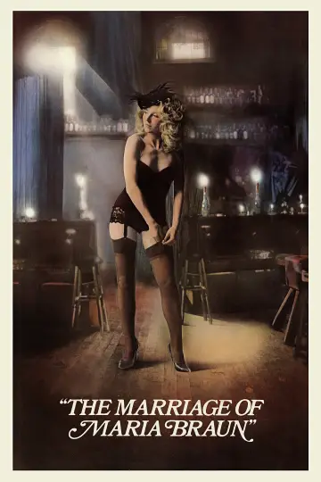 Plakat do filmu "Małżeństwo Marii Braun" #1092620