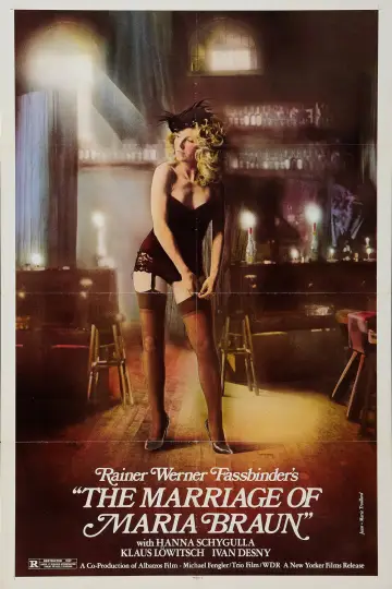 Plakat do filmu "Małżeństwo Marii Braun" #1092624