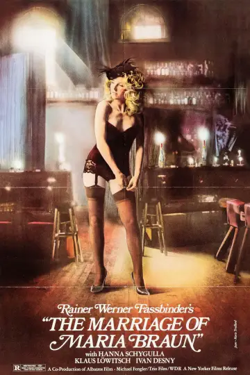 Plakat do filmu "Małżeństwo Marii Braun" #1092631