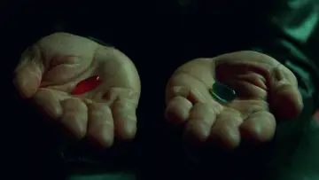 Zasłona do filmu "Matrix" #1205979