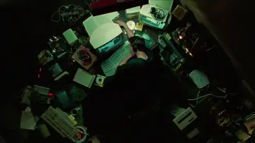 Zasłona do filmu "Matrix" #1205980