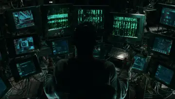 Zasłona do filmu "Matrix" #1205984