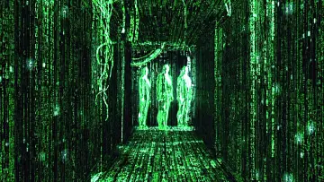 Zasłona do filmu "Matrix" #171601