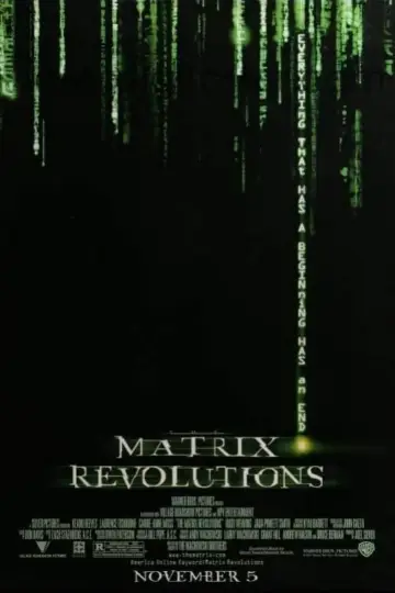 Plakat do filmu "Matrix Rewolucje" #34233