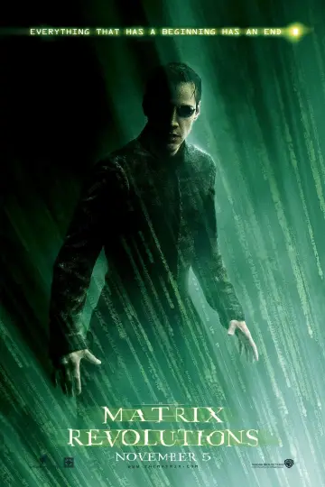 Plakat do filmu "Matrix Rewolucje" #371142