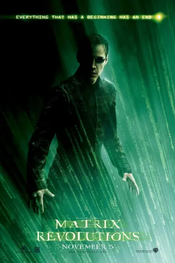 Plakat do filmu "Matrix Rewolucje" #371143