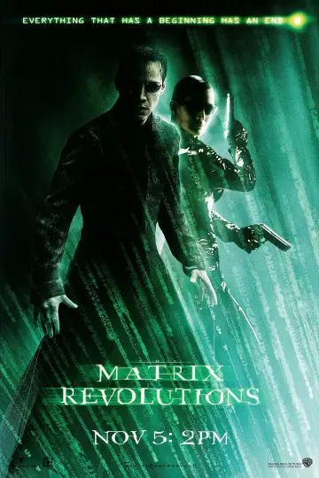 Plakat do filmu "Matrix Rewolucje" #604714