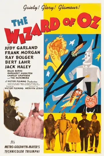 Plakat do filmu "Czarnoksiężnik z Oz" #42872