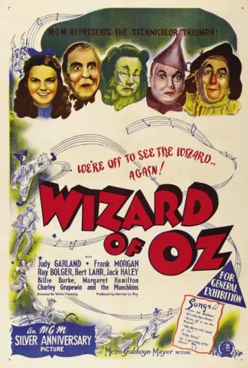 Plakat do filmu "Czarnoksiężnik z Oz" #42902