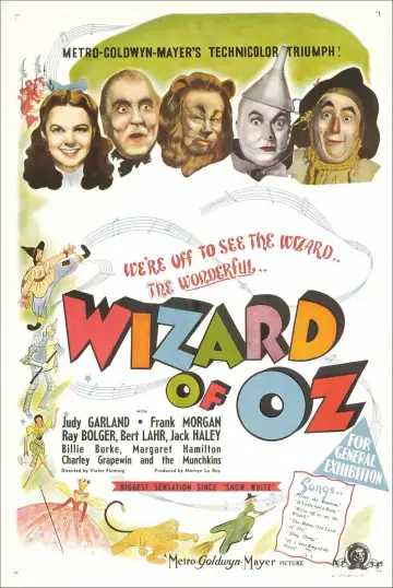 Plakat do filmu "Czarnoksiężnik z Oz" #523952