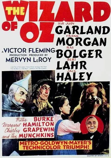 Plakat do filmu "Czarnoksiężnik z Oz" #523965