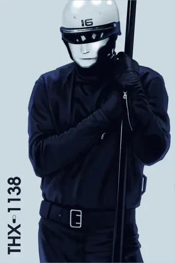 Plakat do filmu "THX 1138" #900465