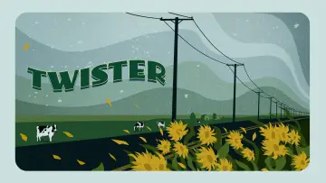 Zasłona do filmu "Twister" #71124