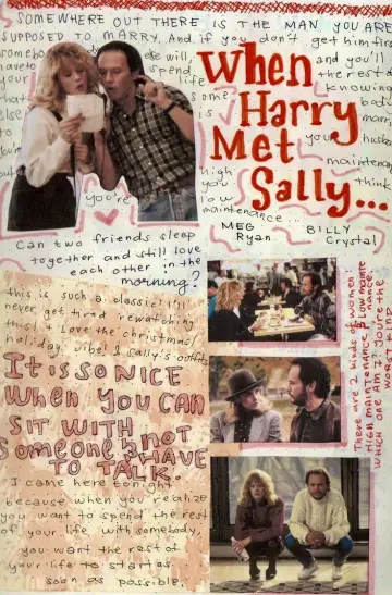 Plakat do filmu "Kiedy Harry poznał Sally" #849014
