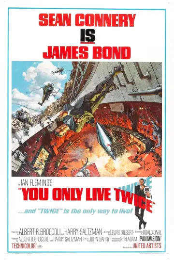 Plakat do filmu "Żyje się tylko dwa razy" #278363