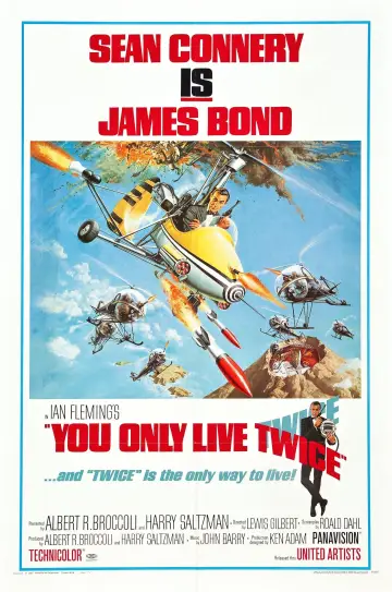 Plakat do filmu "Żyje się tylko dwa razy" #278364