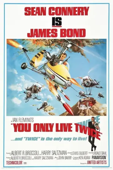 Plakat do filmu "Żyje się tylko dwa razy" #278384