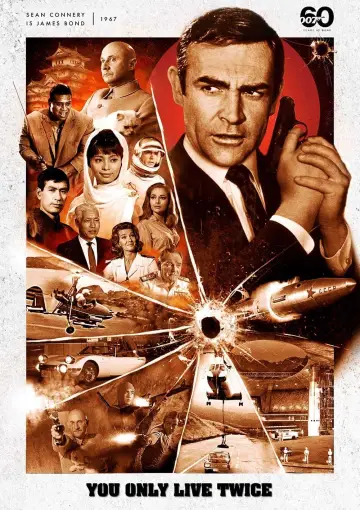 Plakat do filmu "Żyje się tylko dwa razy" #278400