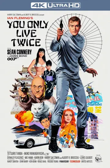 Plakat do filmu "Żyje się tylko dwa razy" #631094