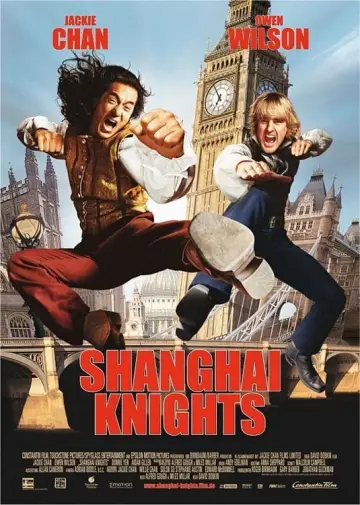Plakat do filmu "Rycerze z Szanghaju" #121998
