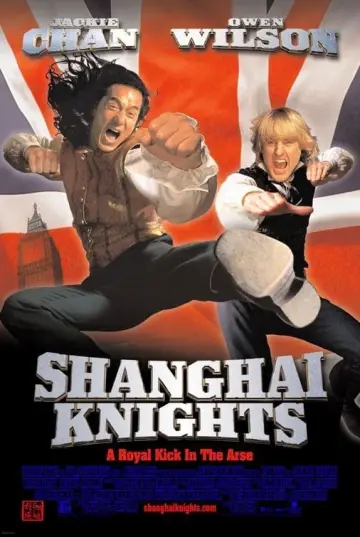 Plakat do filmu "Rycerze z Szanghaju" #121999