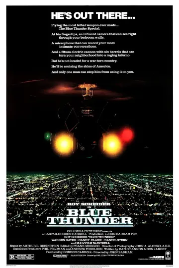 Plakat do filmu "Błękitny Grom" #148296