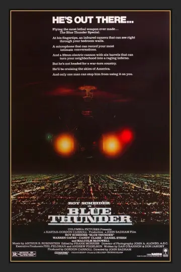 Plakat do filmu "Błękitny Grom" #148299