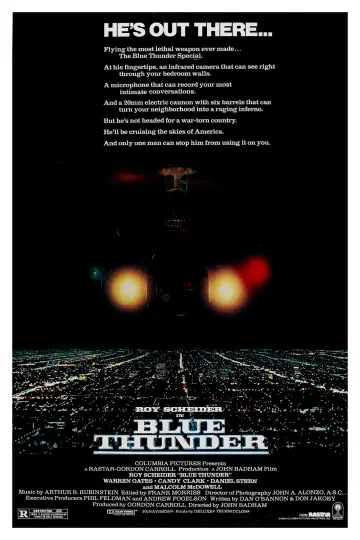 Plakat do filmu "Błękitny Grom" #148302