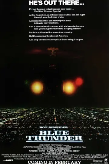 Plakat do filmu "Błękitny Grom" #888568