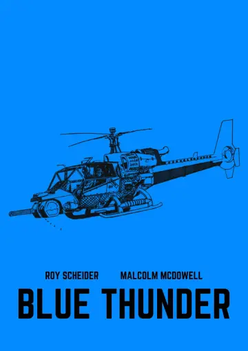 Plakat do filmu "Błękitny Grom" #888572