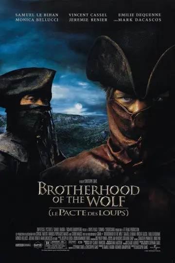 Plakat do filmu "Braterstwo Wilków" #115952
