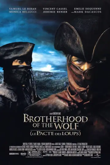 Plakat do filmu "Braterstwo Wilków" #115956