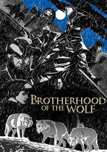 Plakat do filmu "Braterstwo Wilków" #695045