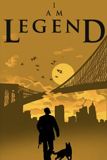 Plakat do filmu "Jestem legendą" #232908