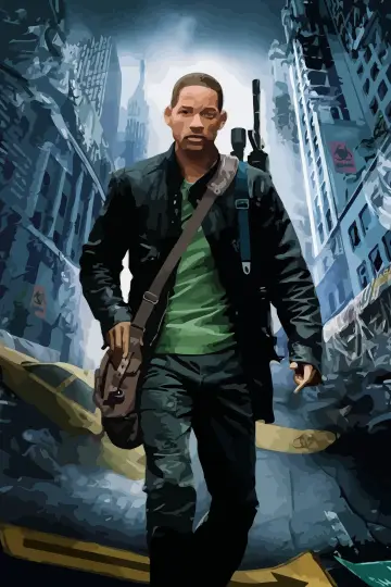 Plakat do filmu "Jestem legendą" #574981
