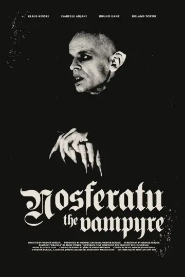 Plakat do filmu "Nosferatu wampir" #1180751